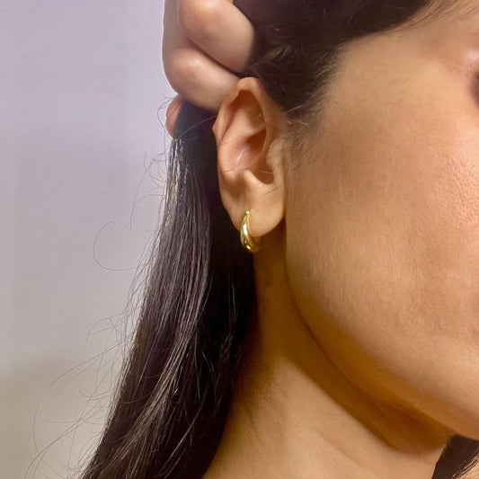 Gold Hoop Earrings